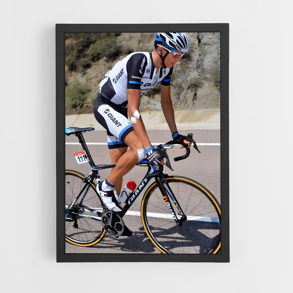 Poster Warren de barguil – affiche Cyclisme (vue 2)